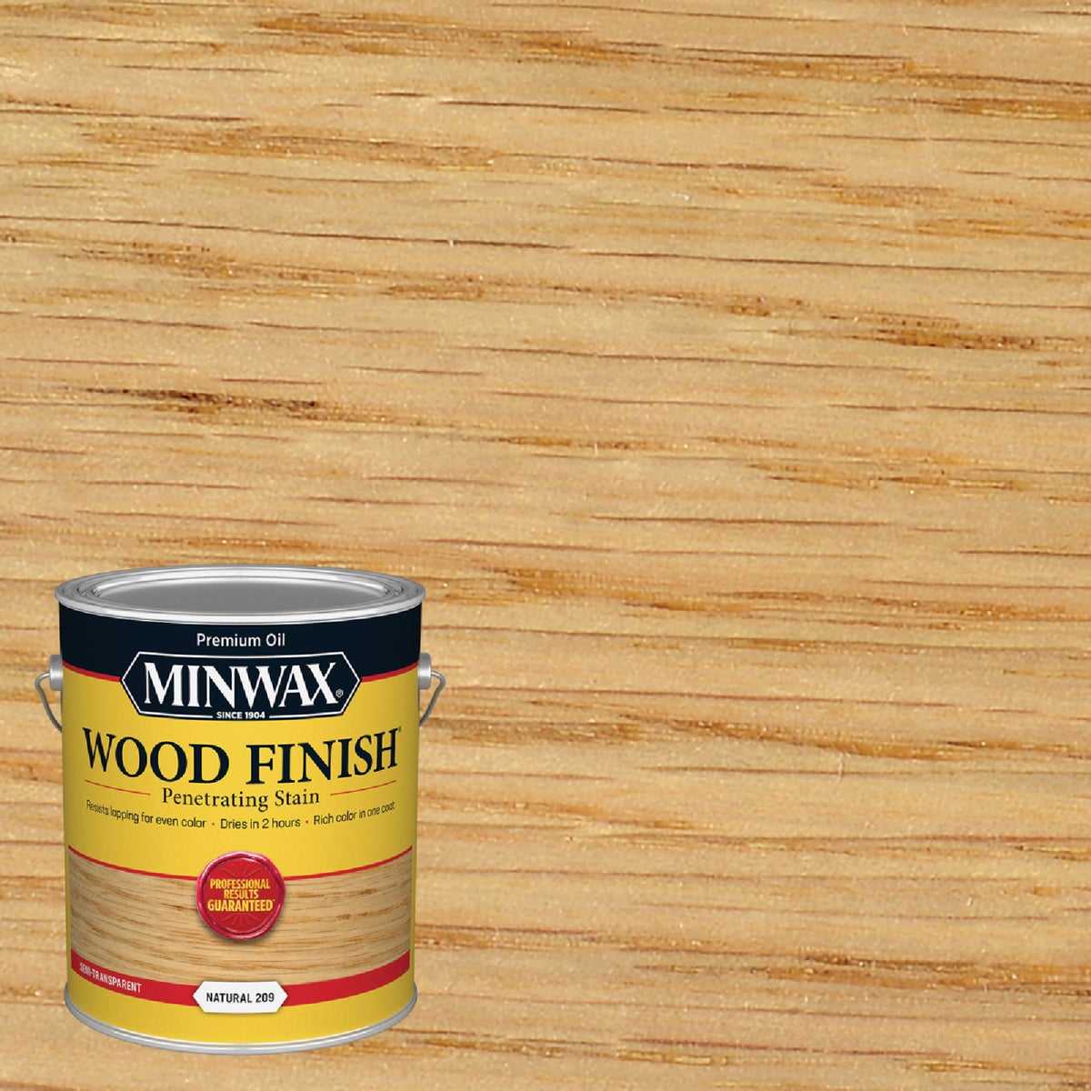 Minwax Wood Finish Penetrating Stain, Natural, 1 Gal.