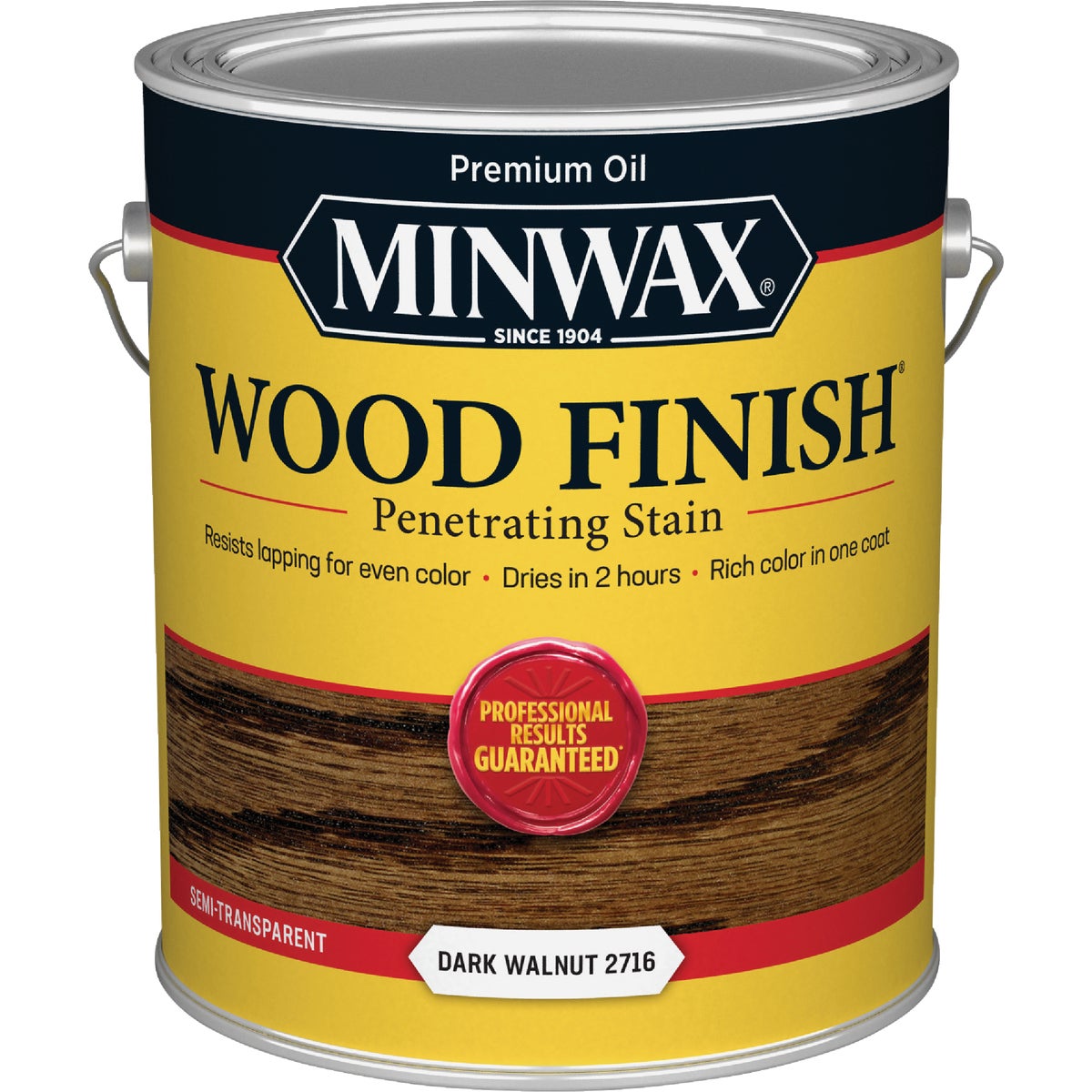 Minwax Wood Finish Penetrating Stain, Dark Walnut, 1 Gal. Image 7