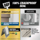 DAP DYNAFLEX ULTIMATE 10.1 Oz. Premium All-Weather Sealant, Clear Image 6