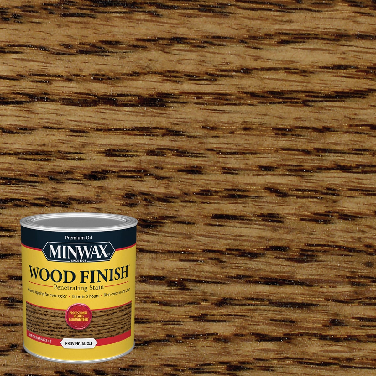 Minwax Wood Finish Penetrating Stain, Provincial, 1 Qt. Image 1