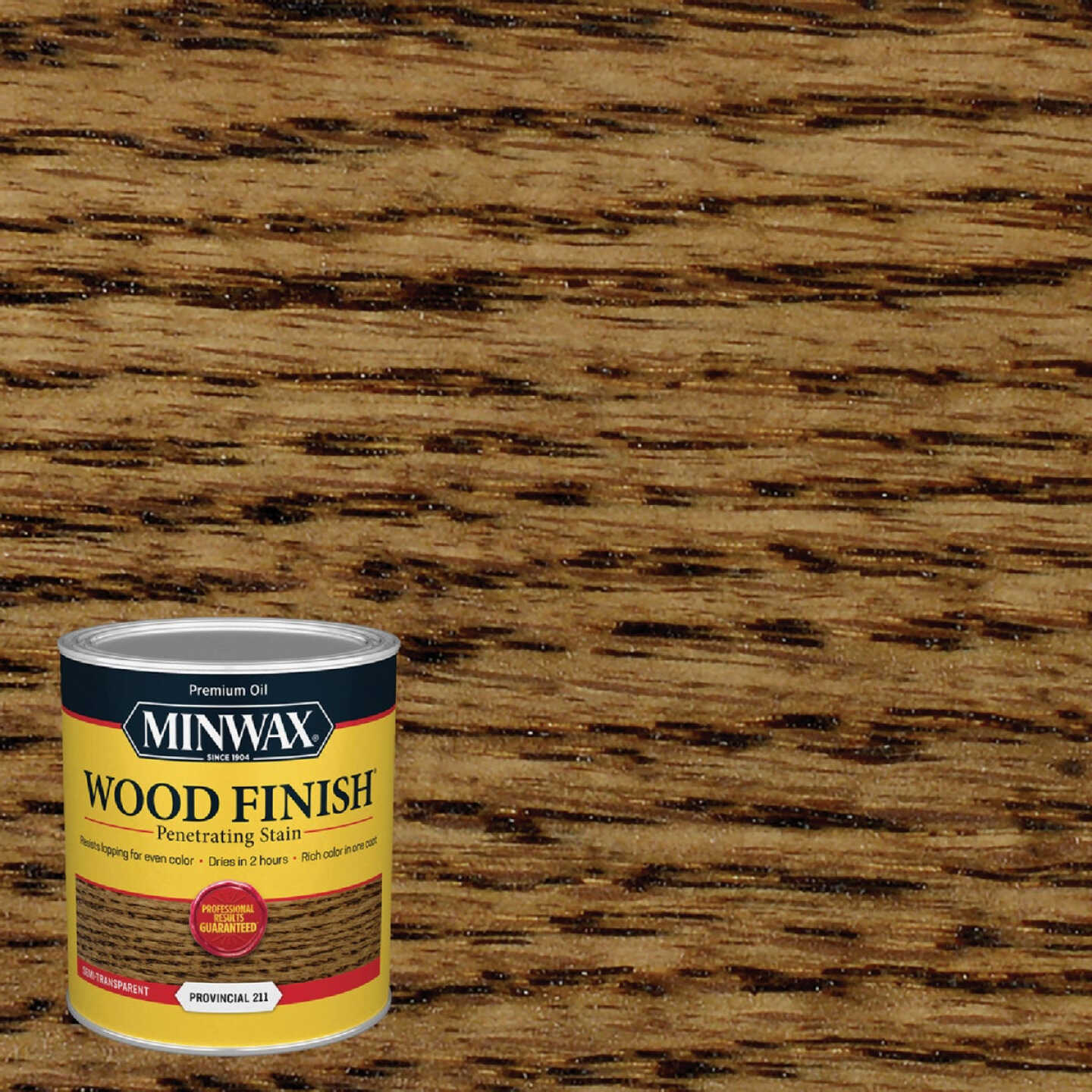Minwax Wood Finish Penetrating Stain, Provincial, 1 Qt. Image 1