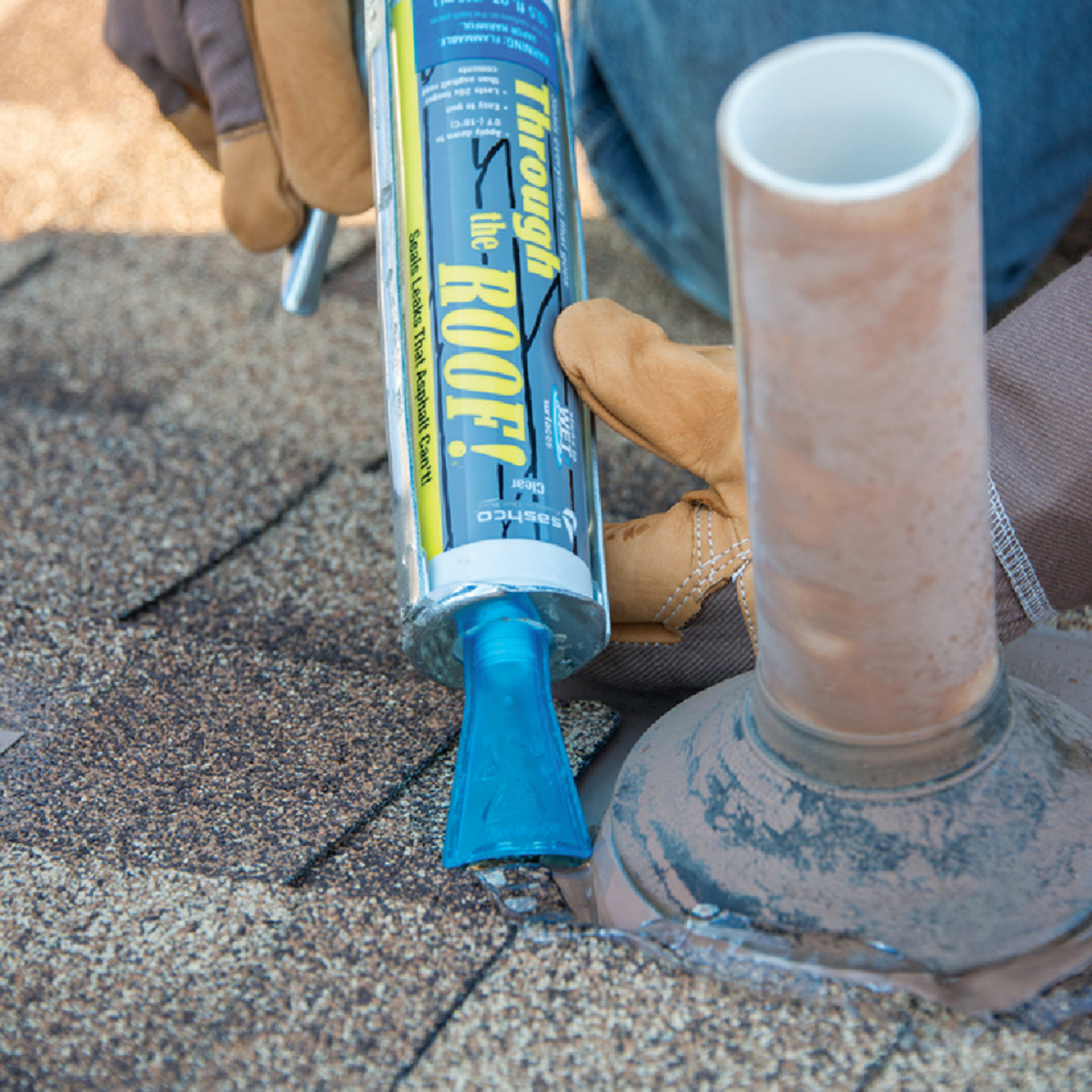 Cobra Lap Joint Nozzle System with Through The Roof! Sealant Image 3