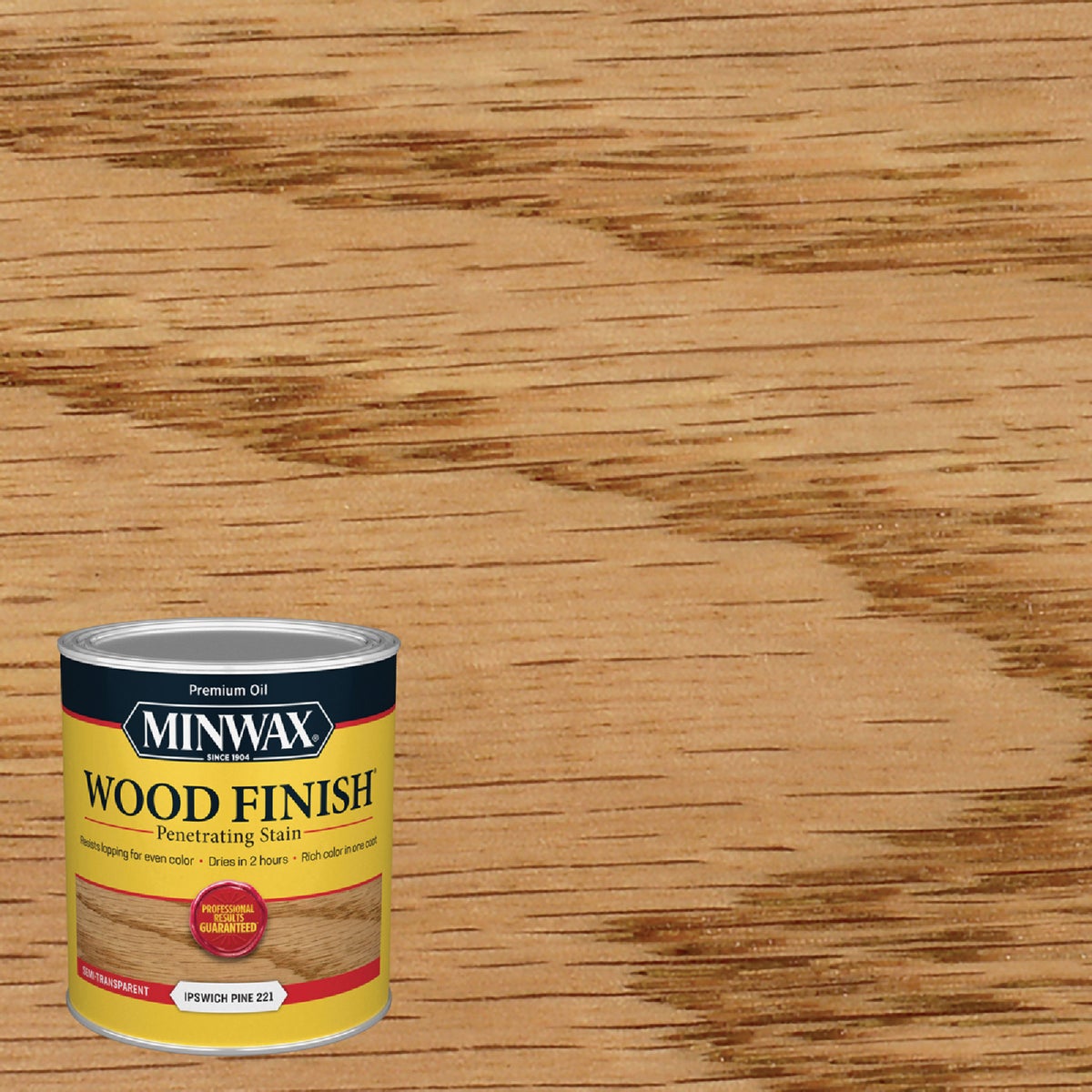 Minwax Wood Finish Penetrating Stain, Ipswich Pine, 1 Qt. Image 1
