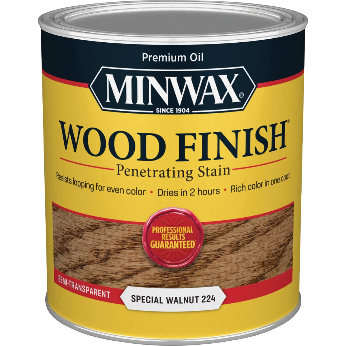 Minwax Wood Finish Penetrating Stain, Special Walnut, 1 Qt. Image 7