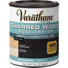 Varathane Charred Wood Accelerator Stain, Black, 1 Qt. Image 2