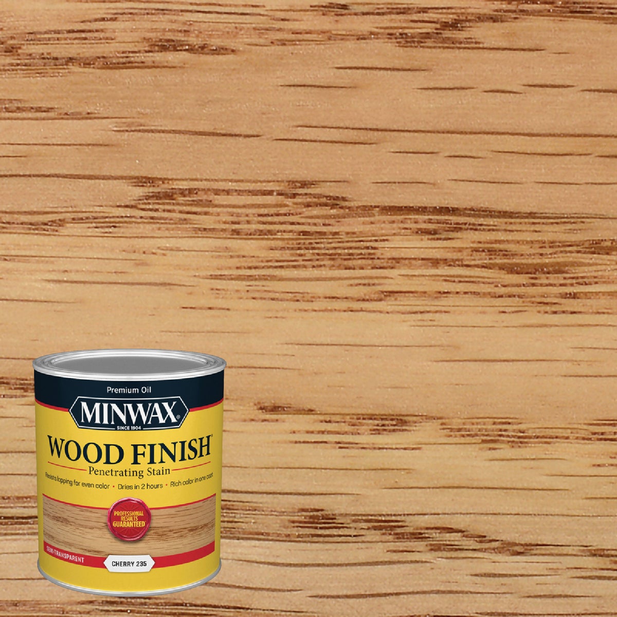 Minwax Wood Finish Penetrating Stain, Cherry, 1 Qt. Image 1