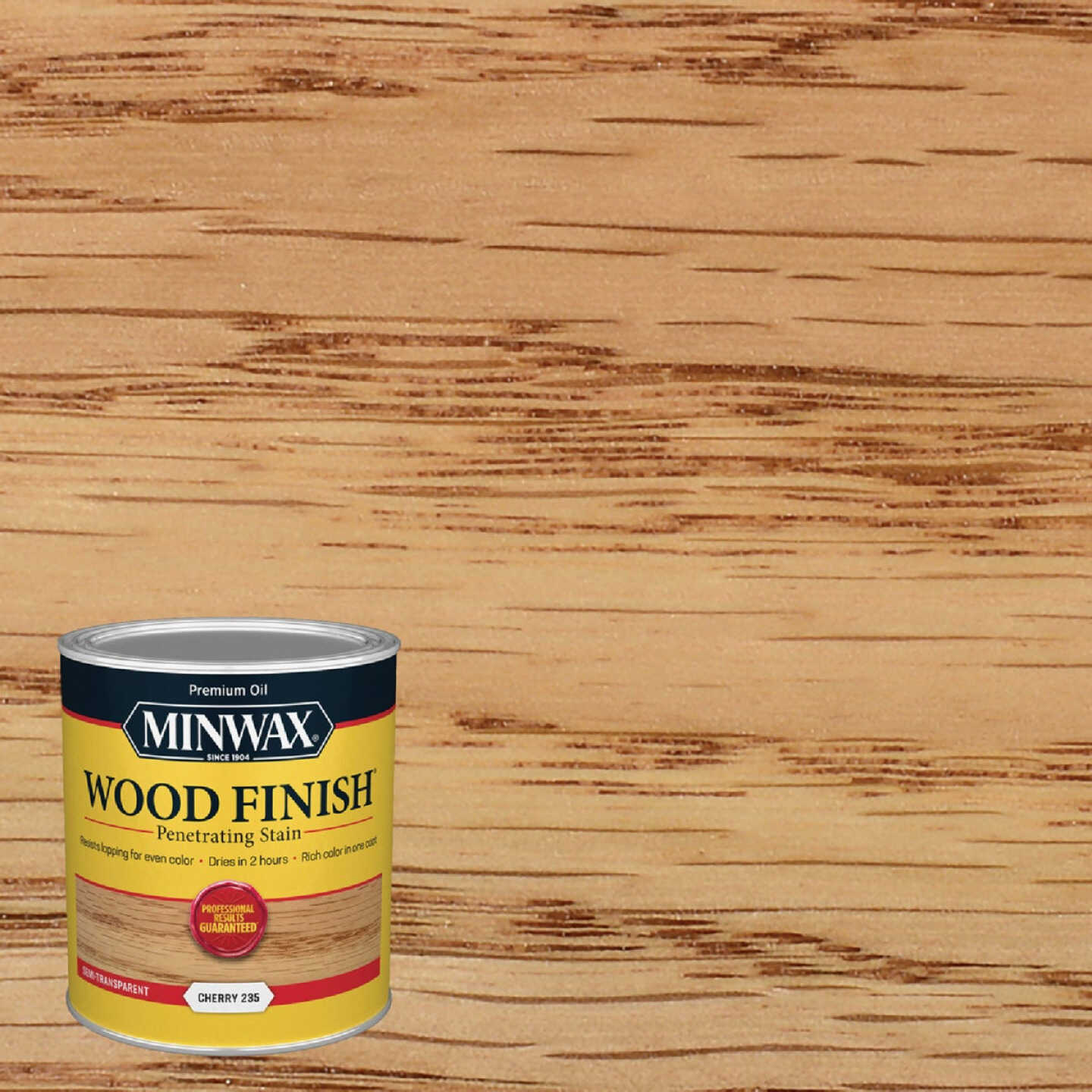 Minwax Wood Finish Penetrating Stain, Cherry, 1 Qt. Image 1