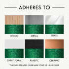 Rust-Oleum 10.25 Oz. Kelly Green Glitter Spray Paint Image 3