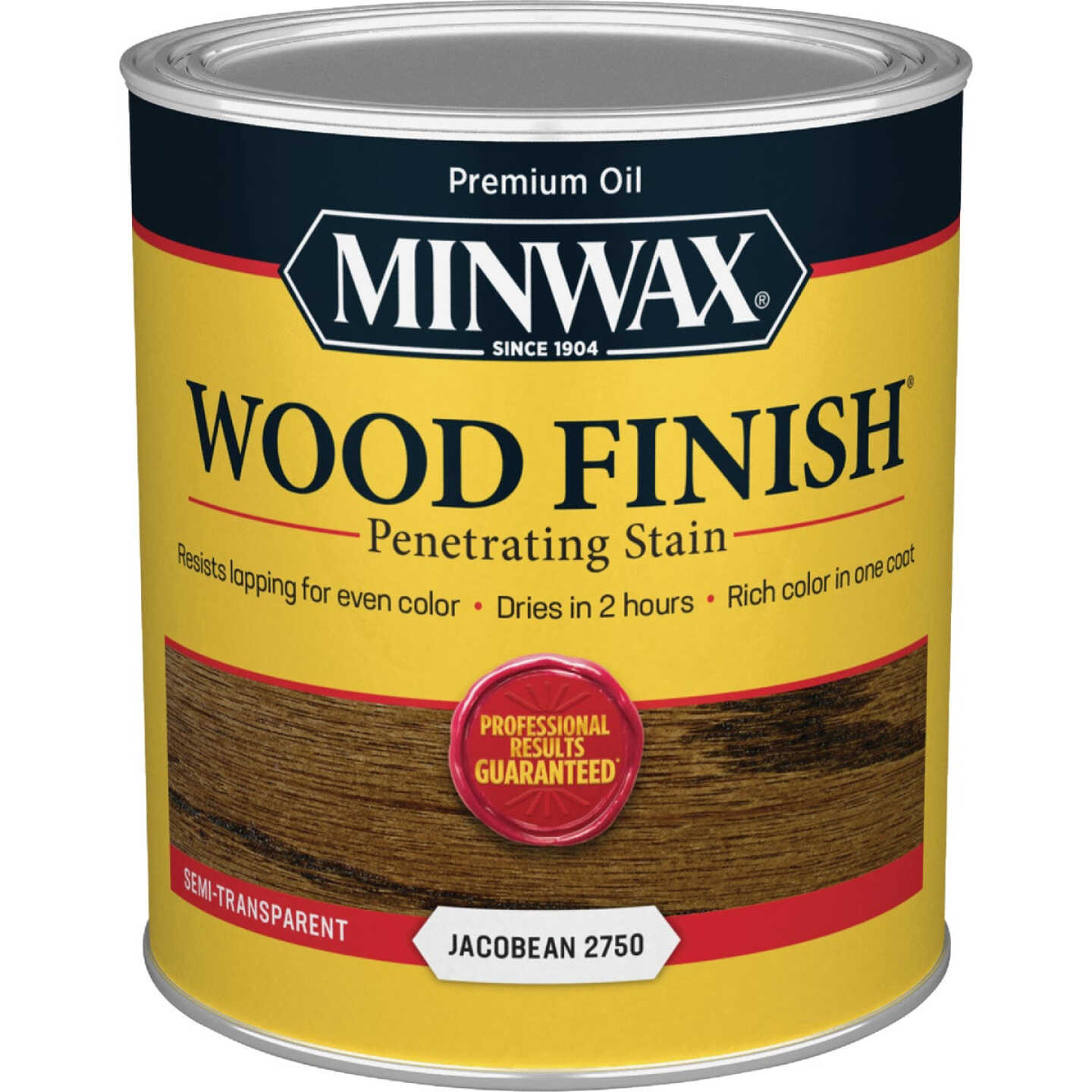 Minwax Wood Finish Penetrating Stain, Jacobean, 1 Qt. Image 7