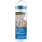 Scotch Blue 48 In. x 30 Yd. Pre-taped Painter's Tape and Plastic Image 1