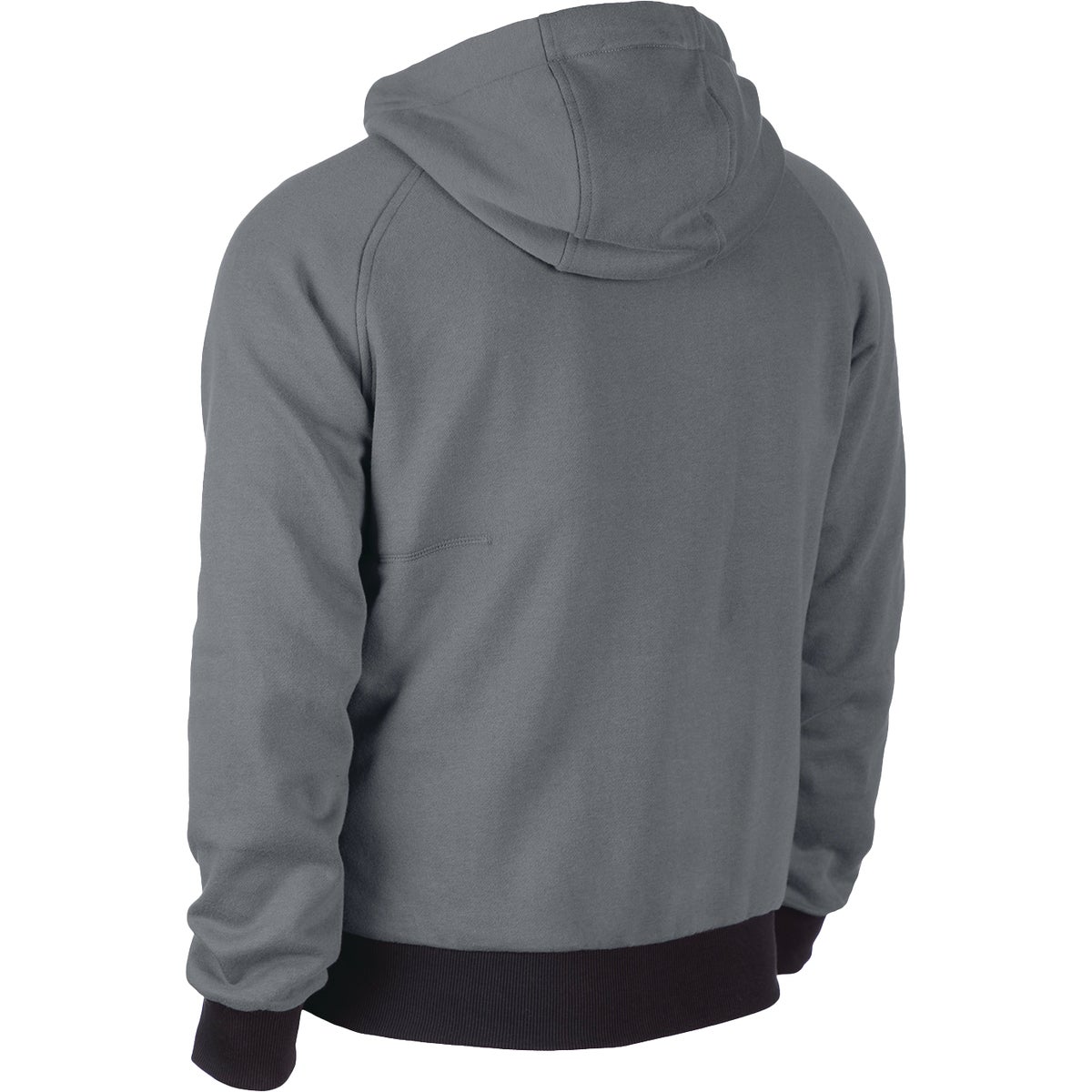 Milwaukee M12 Men's Gray Cordless Heated Hoodie Kit, XL Image 5