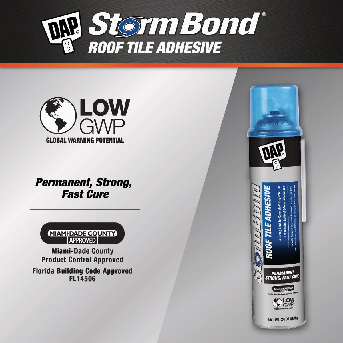 DAP Touch 'n Seal Storm Bond Low GWP Polyurethane Roof Tile Adhesive Image 2