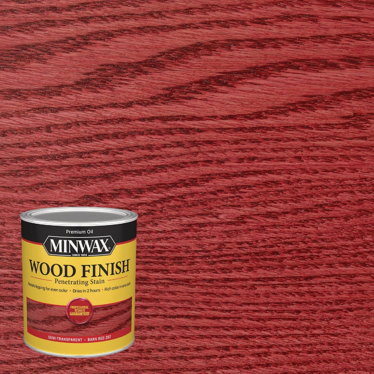 Minwax 1 Qt. 287 Barn Red Wood Finish Image 1