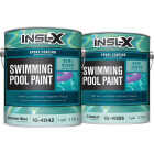 Insl-X Ocean Blue Semi-Gloss 2-Part Epoxy Pool Paint Image 1