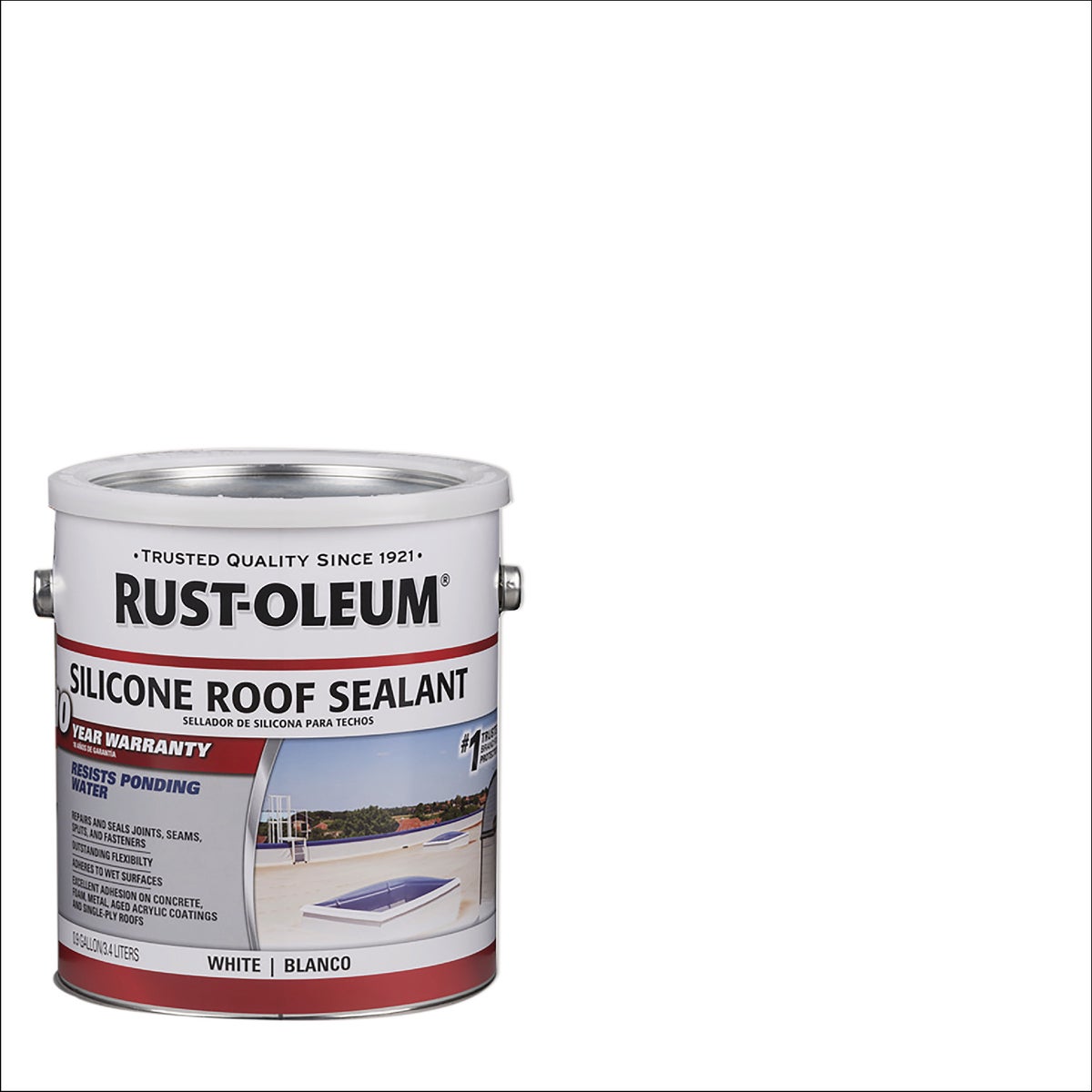 Rust-Oleum 1 Gal. Silicone Roof Sealant, White