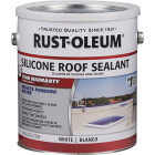 Rust-Oleum 1 Gal. Silicone Roof Sealant, White Image 4