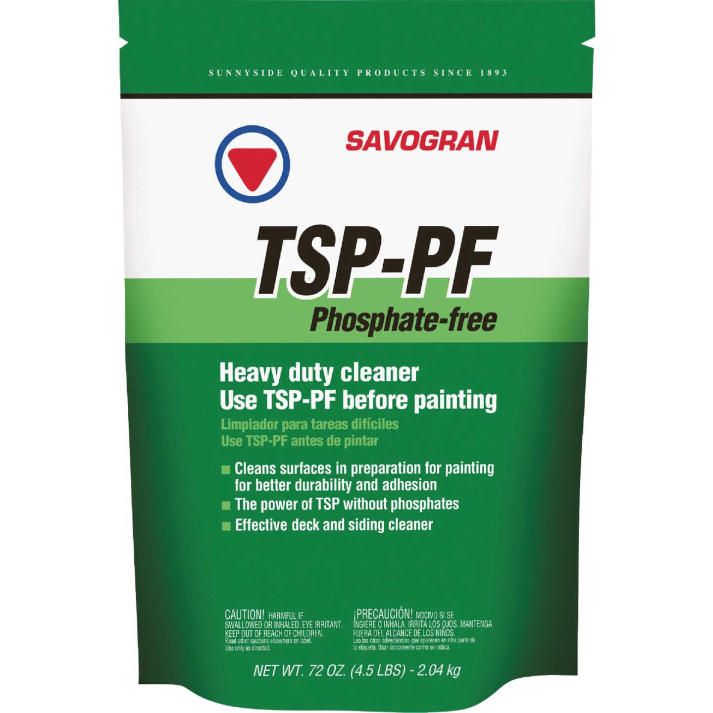 Savogran 4.5 Lb. TSP-PF Pre-Paint Surface Prep Cleaner Image 1