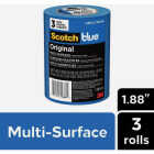 ScotchBlue 1.88 In. x 60 Yd. Original Painter's Tape (3 Roll) Image 2