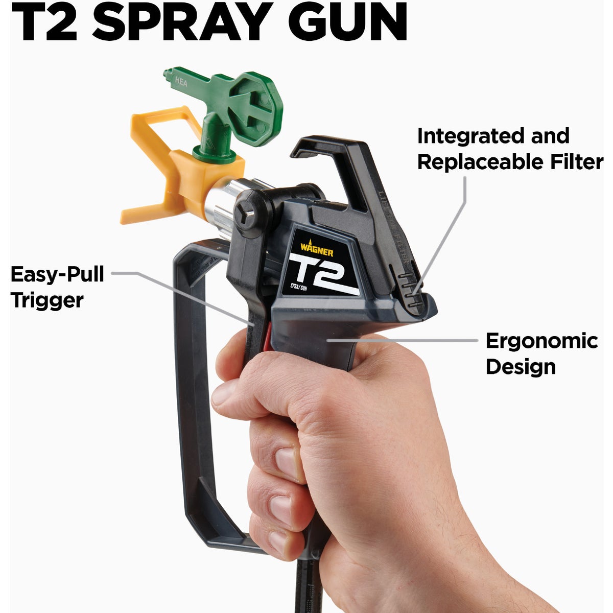 Wagner Control Pro 130 High Efficiency Airless Paint Sprayer Image 2