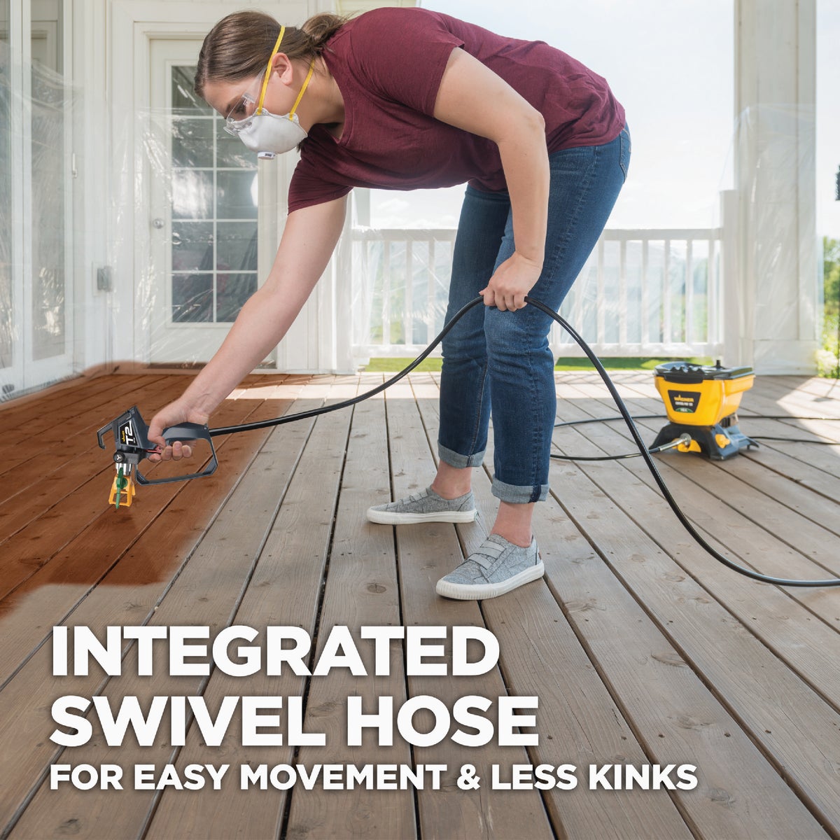 Wagner Control Pro 130 High Efficiency Airless Paint Sprayer Image 5