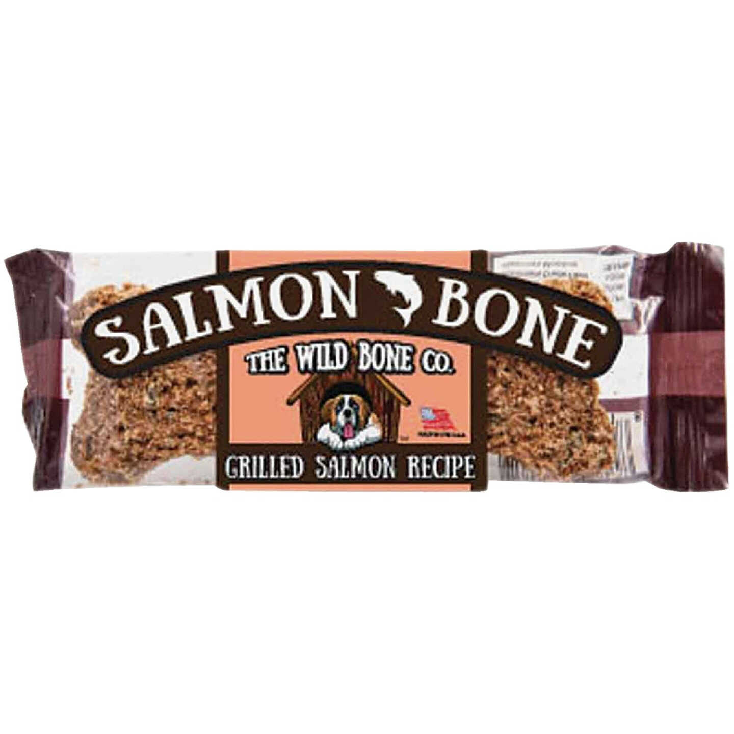 The Wild Bone Company Salmon Bone Dog Treat Image 1