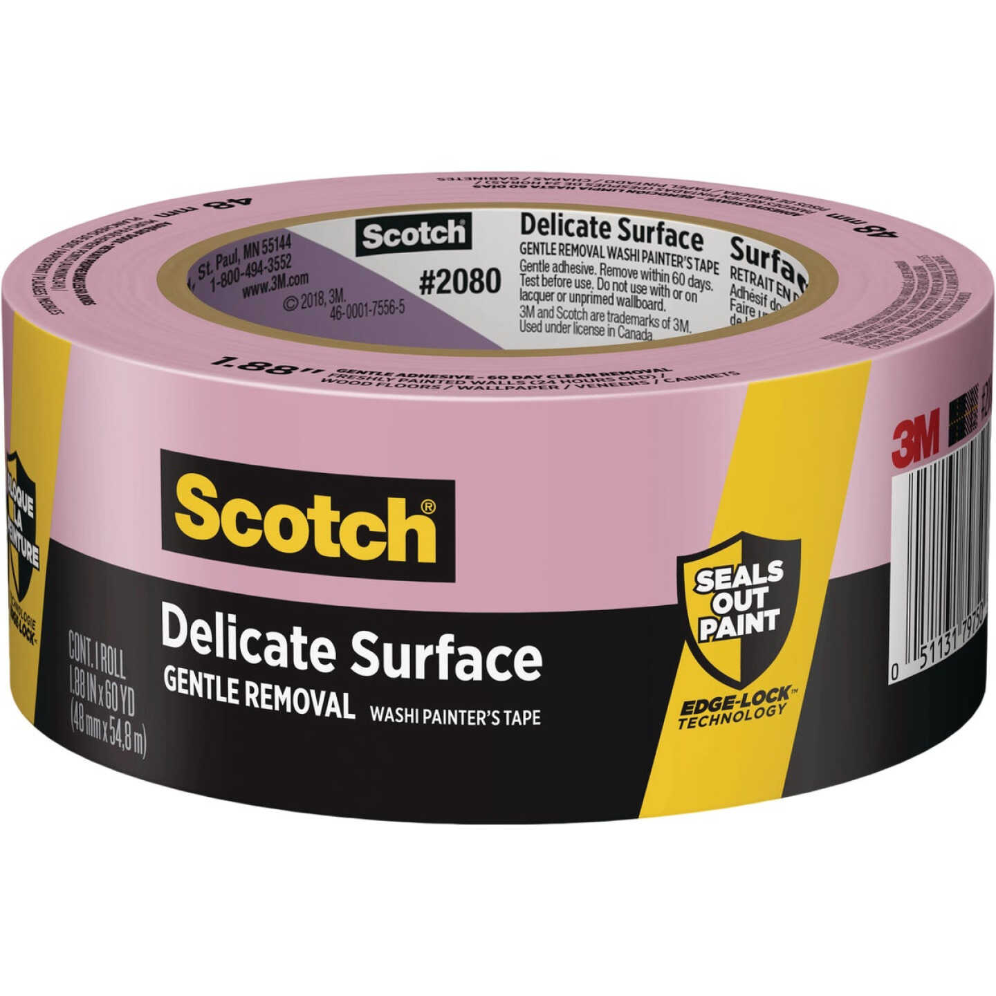 Scotch 1.88 In. x 60 Yd. Delicate Surface Painter's Tape Image 1