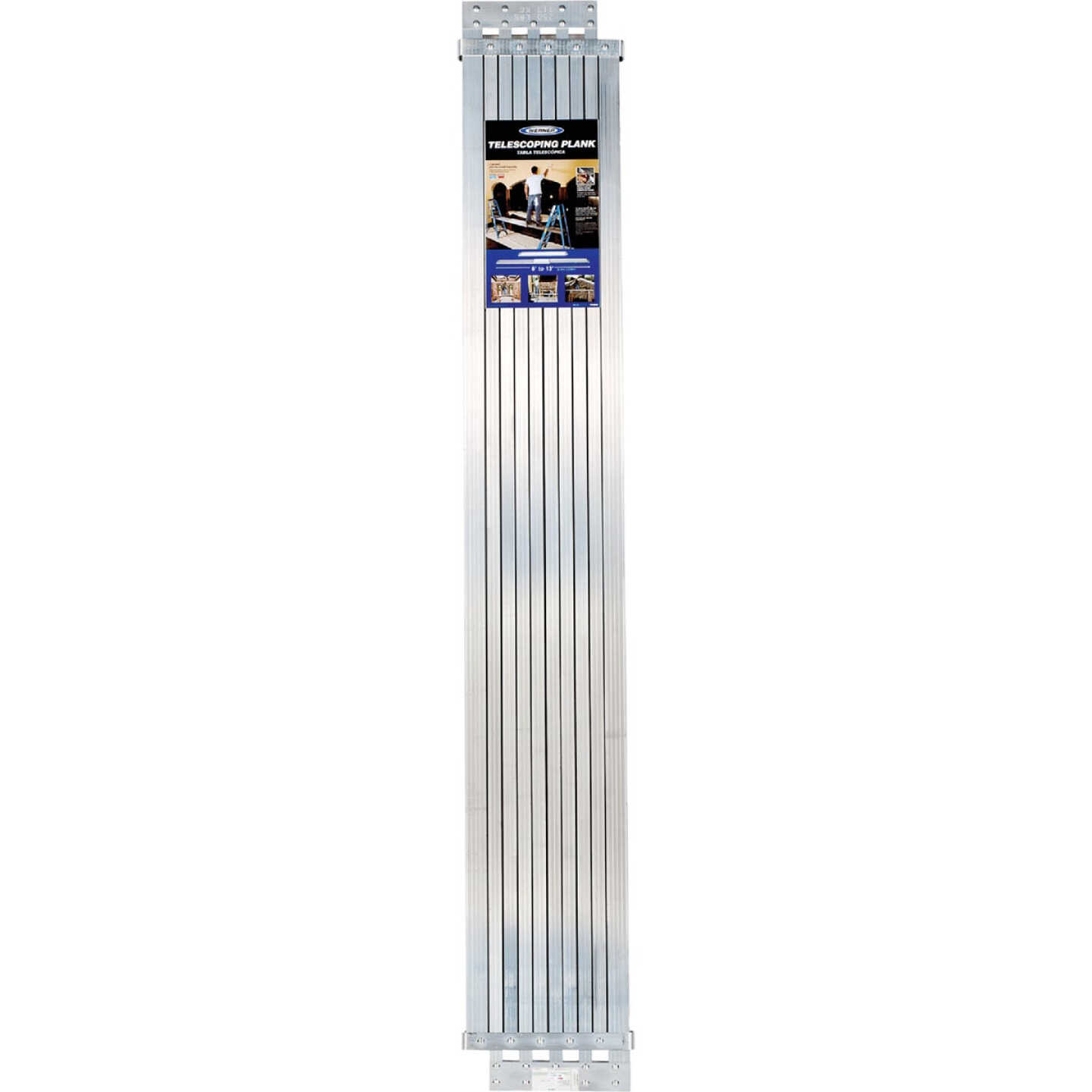 Werner 8 Ft.- 13 Ft. 250 Lb. Load Capacity Aluminum Extension Plank Image 5