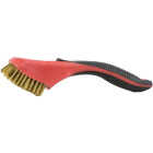 Warner Soft Grip Wide Brass Stripper Brush Image 1