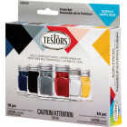 Testors Acrylic Paint Set (Blue, Black, Silver, Red, White, Yellow) Image 3