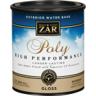 ZAR Gloss Clear Water Based Exterior Polyurethane, 1 Qt. Image 1