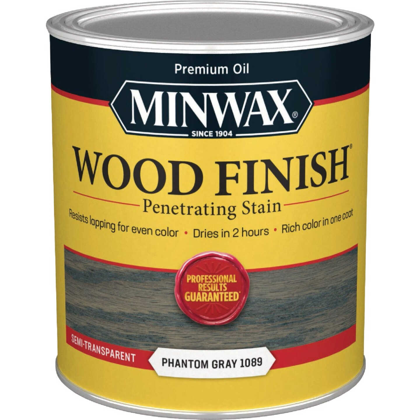 Minwax 1 Qt. Phantom Gray Wood Finish Image 1