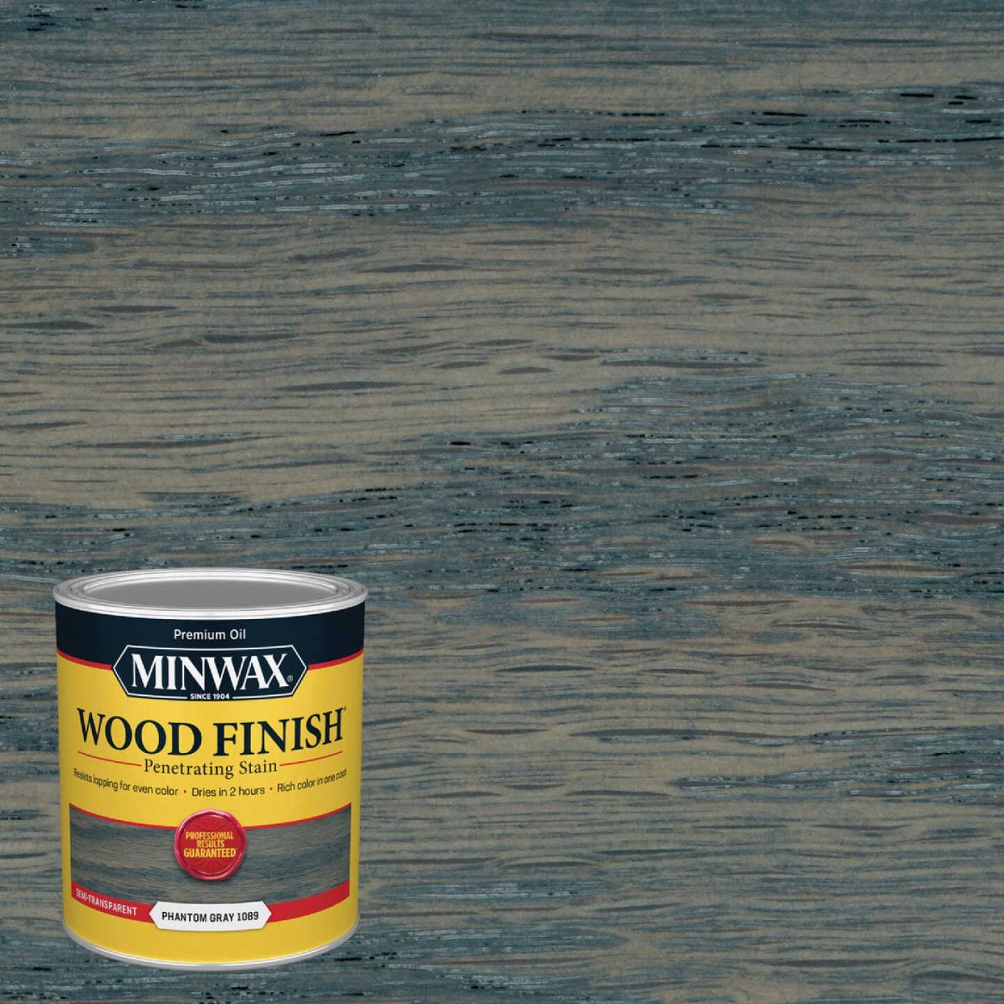 Minwax 1 Qt. Phantom Gray Wood Finish Image 1