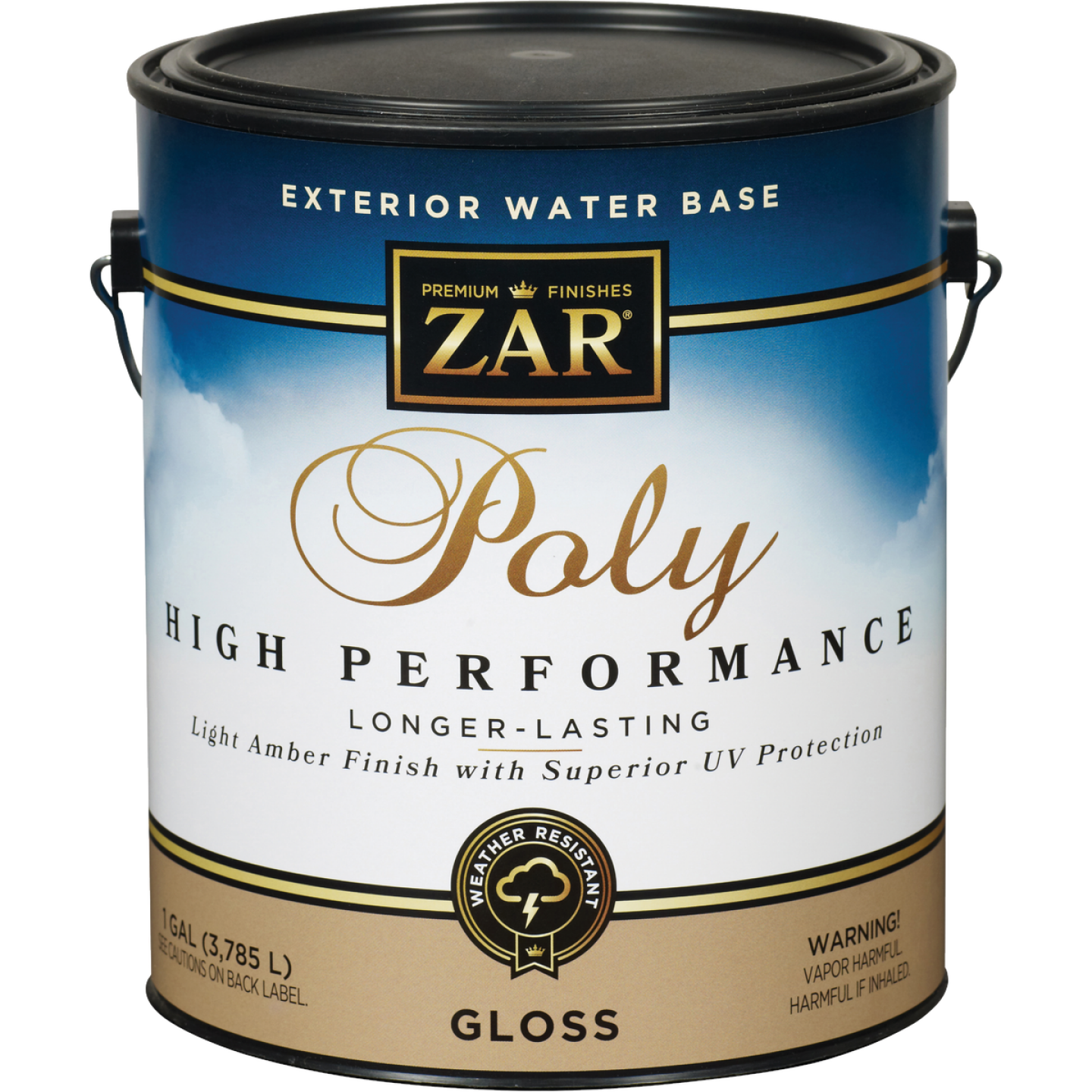 ZAR Gloss Clear Exterior Polyurethane, 1 Gal. Image 1
