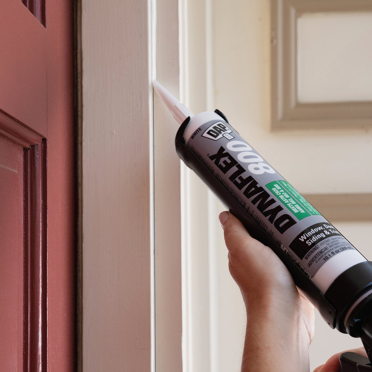 DAP Dynaflex 800 10.1 Oz. Advanced Window, Door, Siding, & Trim Polymer Sealant - Green GN851 Image 5
