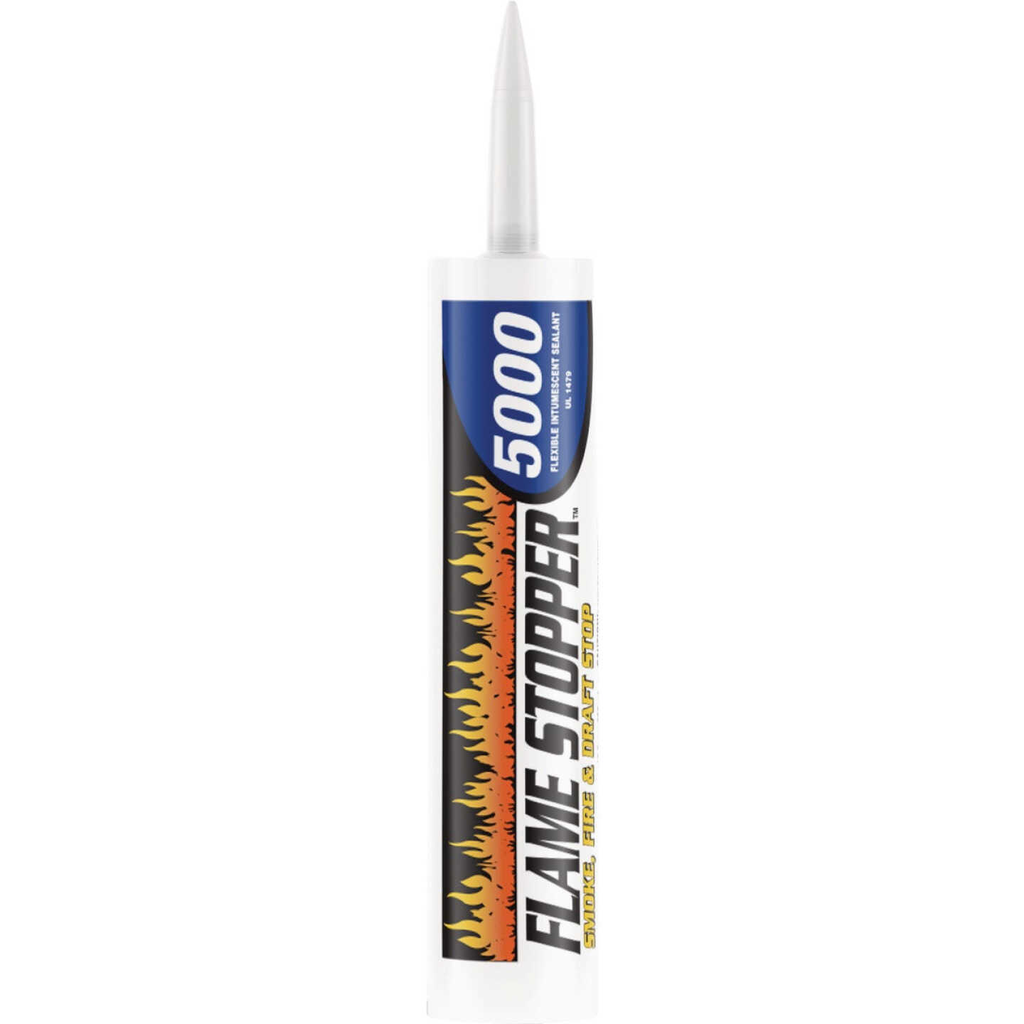 Gardner 10 Oz. Flame Stopper 5000 Fire-Rated Flexible Intumescent Sealant, Red Image 1