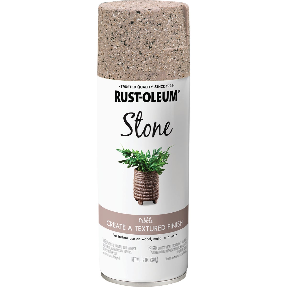 Rust-Oleum 12 Oz. Stone Pebble Textured Spray Paint Image 7
