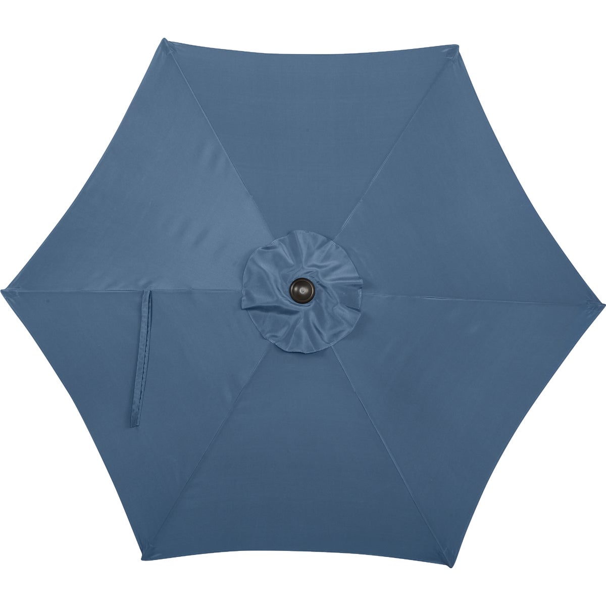 Outdoor Expressions 7.5 Ft. Aluminum Tilt/Crank Heather Blue Patio Umbrella Image 5