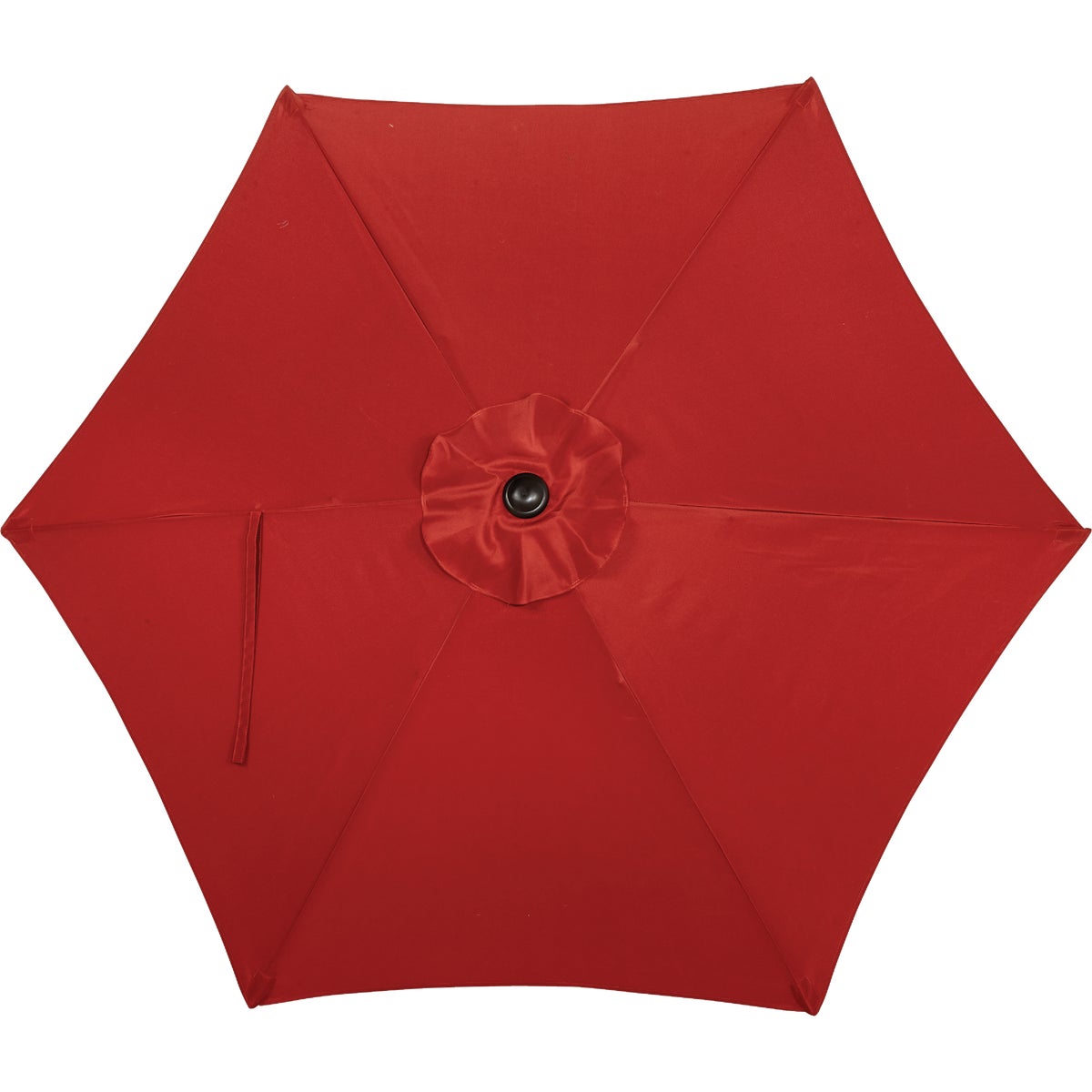 Outdoor Expressions 7.5 Ft. Aluminum Tilt/Crank Crimson Red Patio Umbrella Image 4