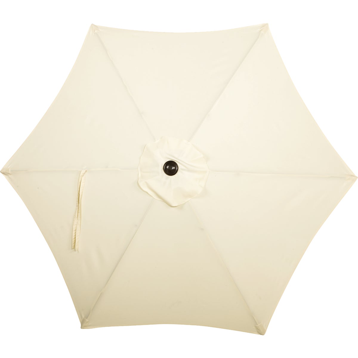 Outdoor Expressions 7.5 Ft. Aluminum Tilt/Crank Cream Patio Umbrella Image 4