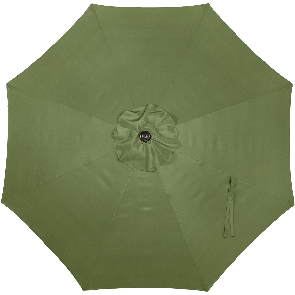 Outdoor Expressions 9 Ft. Aluminum Tilt/Crank Heather Green Patio Umbrella Image 4