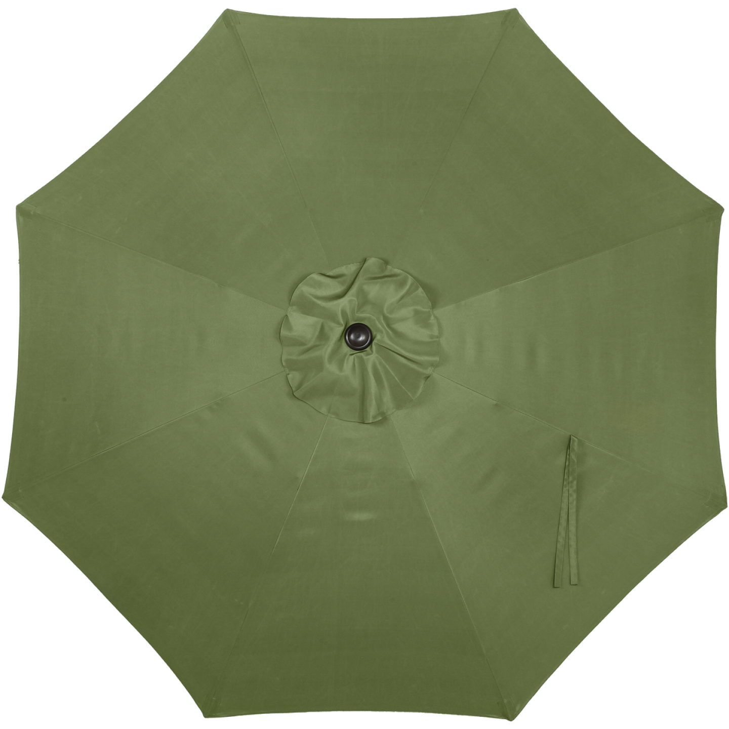 Outdoor Expressions 9 Ft. Aluminum Tilt/Crank Heather Green Patio Umbrella Image 4