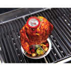 GrillPro Analog 8 In. Stainless Steel Thermometer with Bezel Image 3