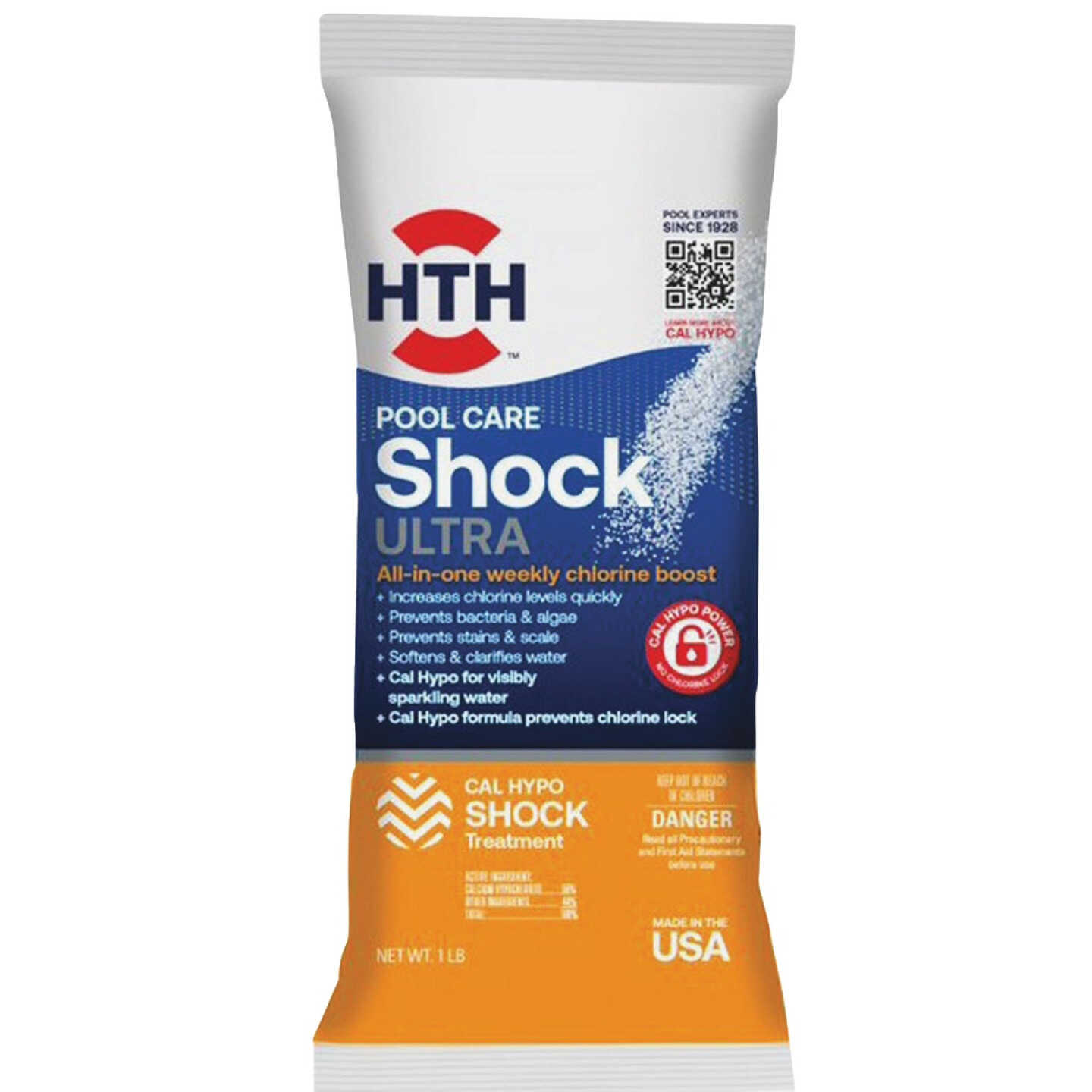 HTH Pool Care 1 Lb. Shock Ultra Granule Image 1