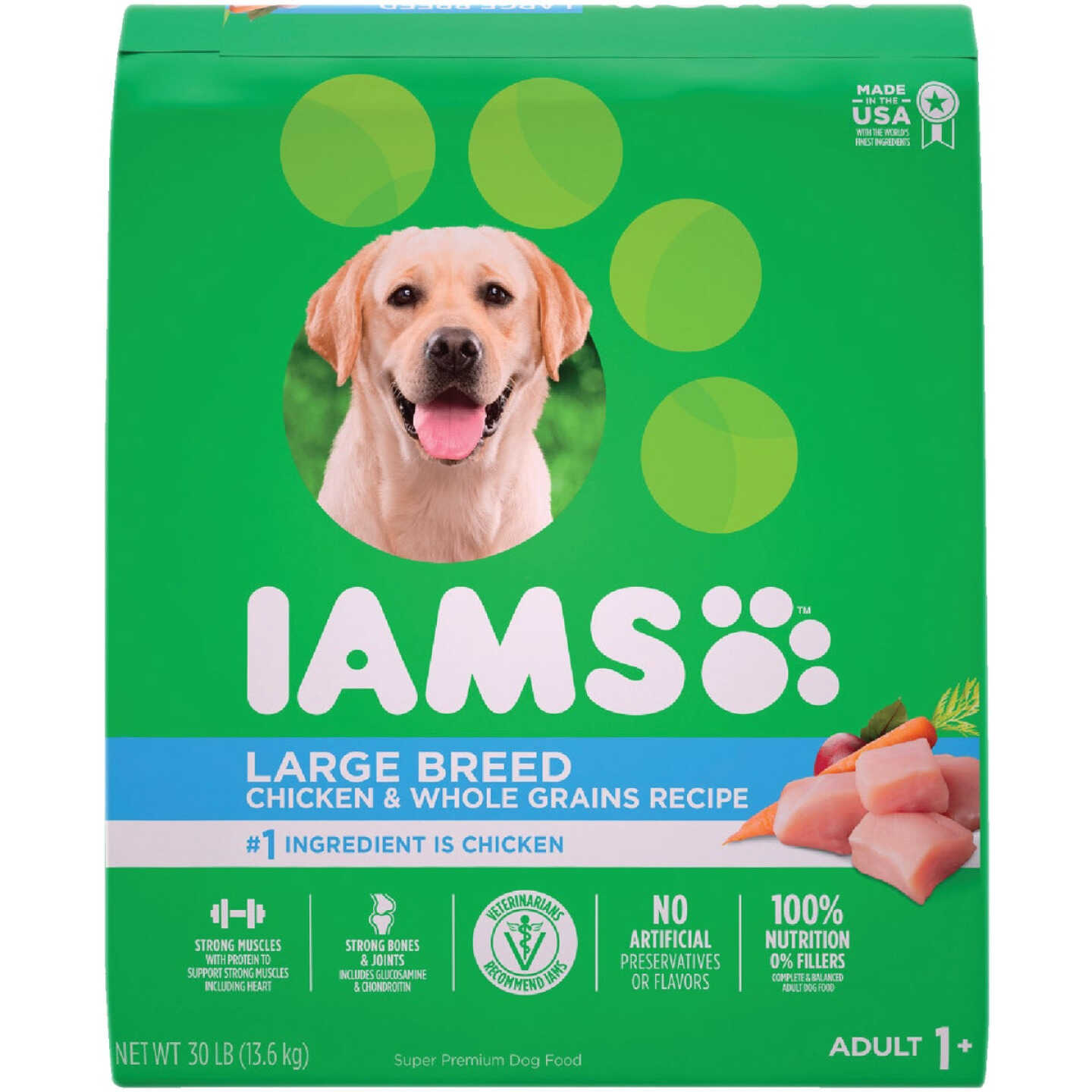 IAMS Proactive Health Large Breed 30 Lb. Adult Dry Dog Food Image 1