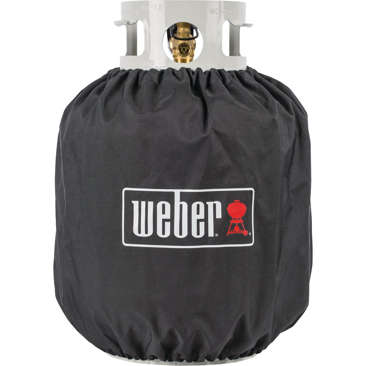 Weber 20 Lb. Capacity Polyester Propane Tank Cover Image 1