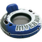 Intex River Run 53 In. Dia. Tube Float, Blue & White Image 1