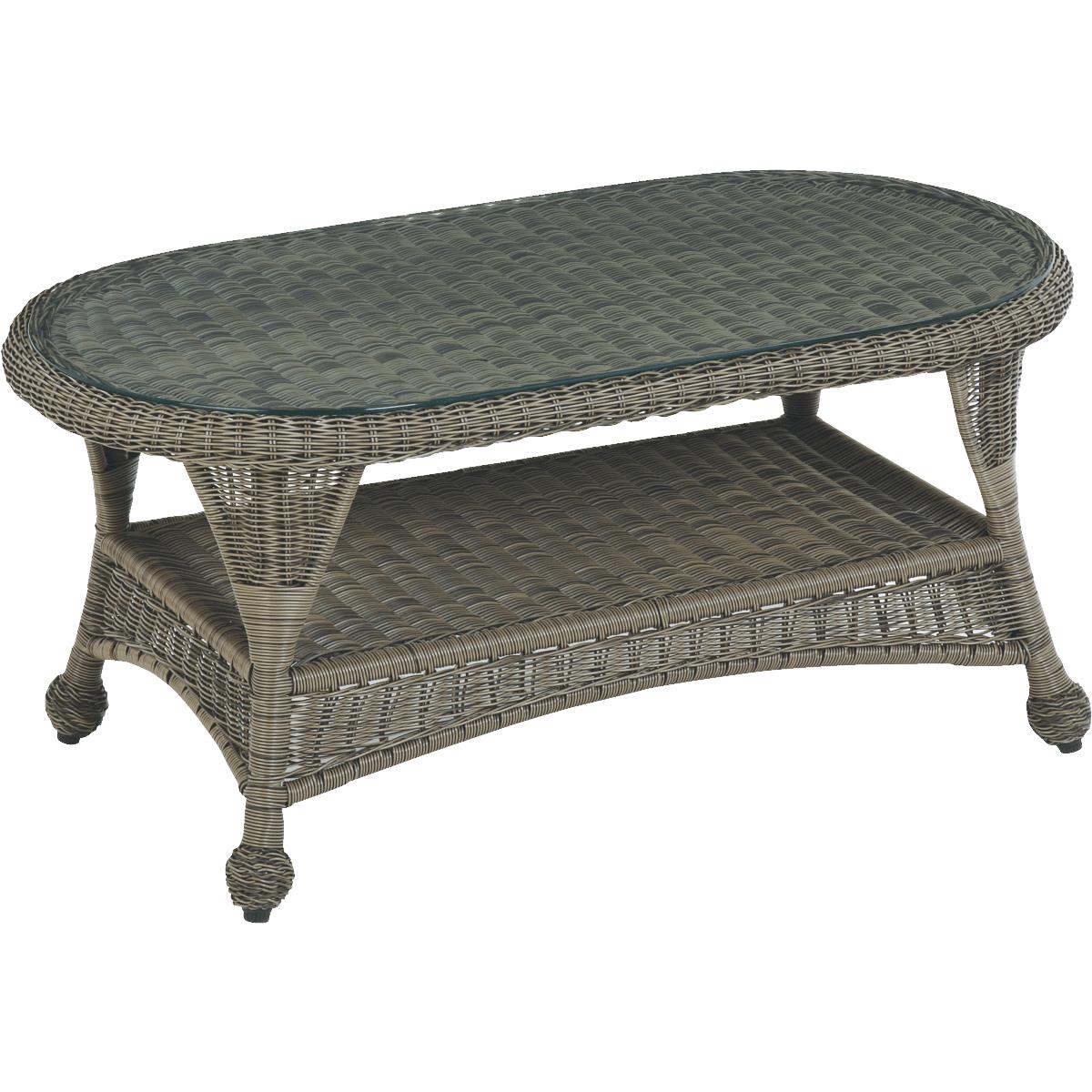 GLENWOOD CFE TABLE W/GLS Image 1