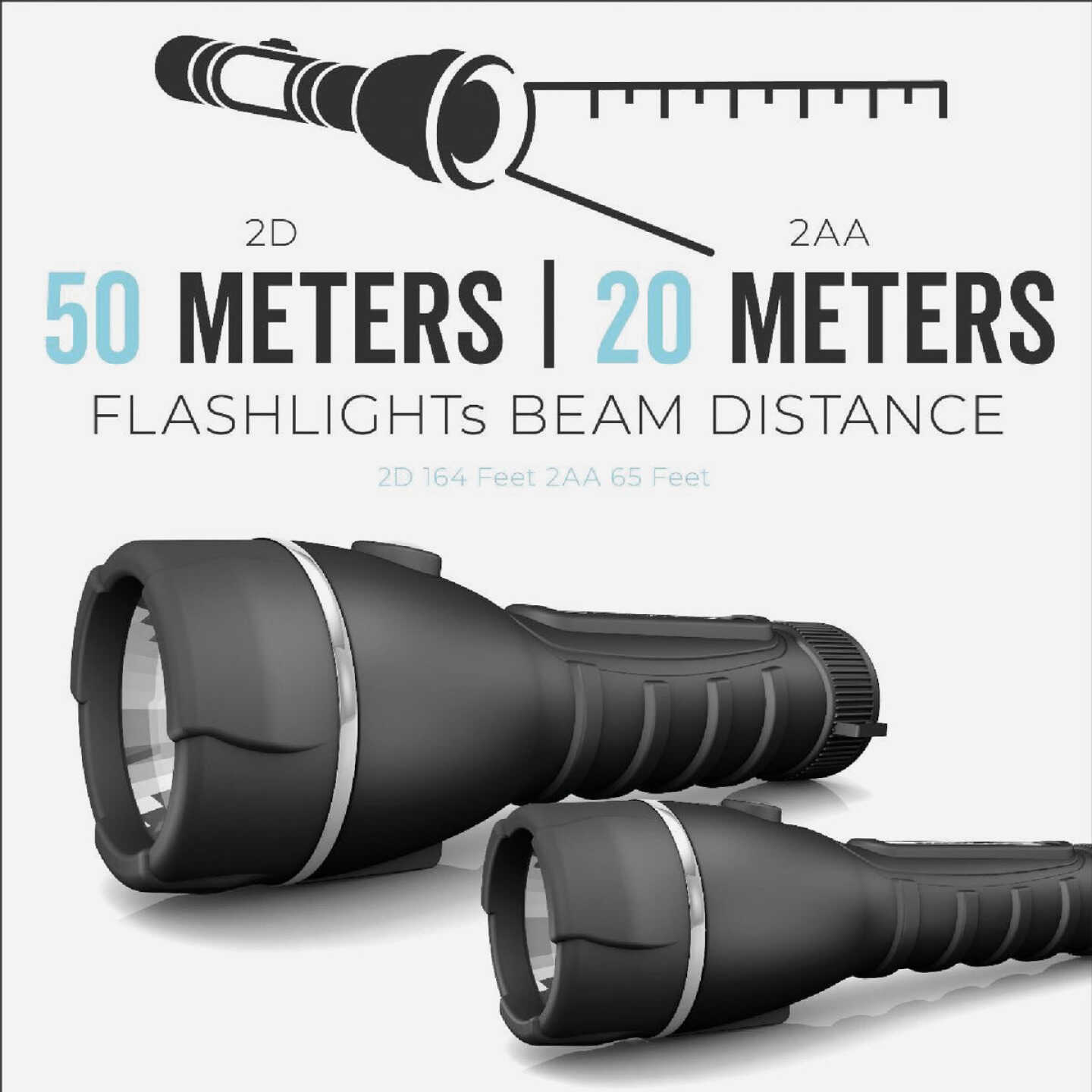 Rayovac Bright Essentials Rubber LED Flashlight Image 5