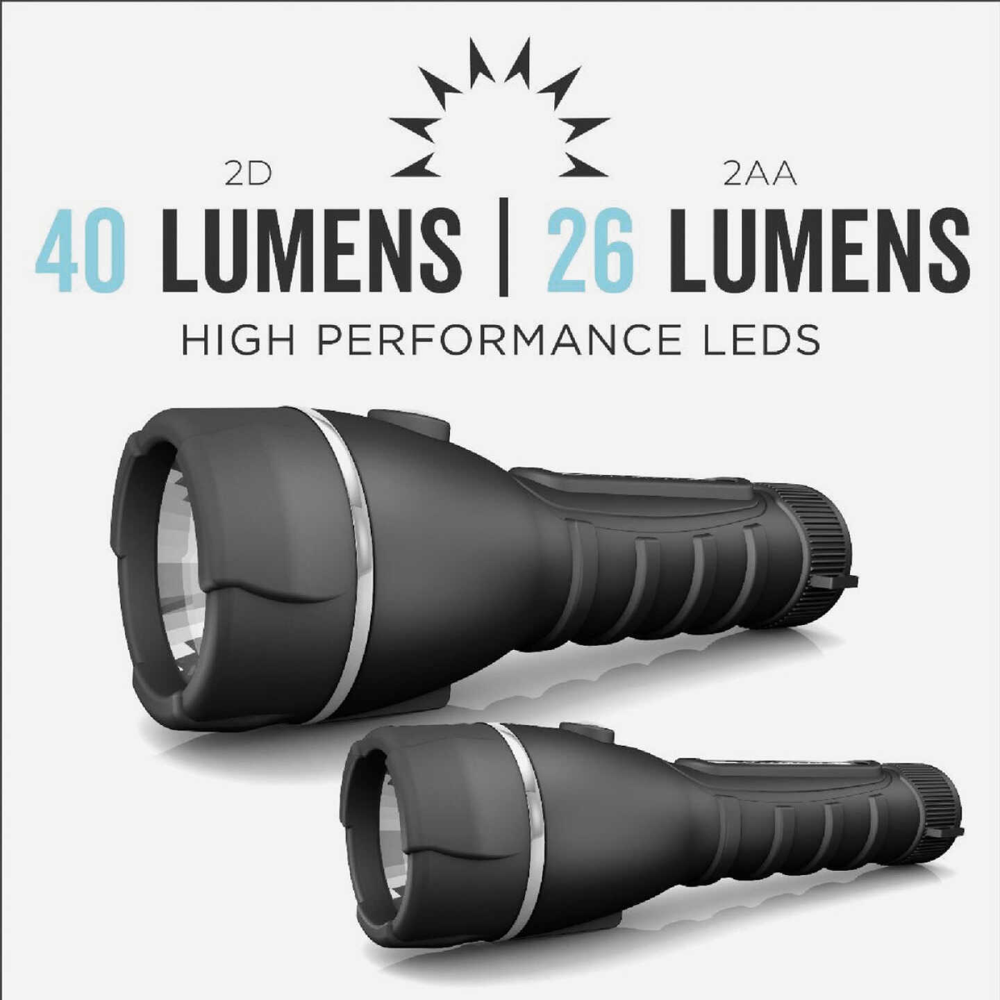 Rayovac Bright Essentials Rubber LED Flashlight Image 6