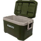 Igloo Sportsman Latitude 52 Qt. Cooler, Tank Green & Sandstone Image 5